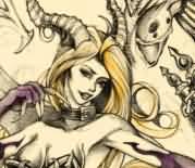 [亡灵术士]魔兽十职业、种族手绘大图第4弹