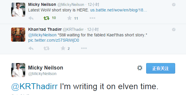推特:凯尔萨斯拟添短篇,古尔丹增加故事