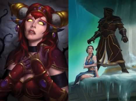 盘点魔兽世界中龙族的美女!美女和野兽并存