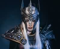女版巫妖王COSPLAY 霜之哀伤的愤怒