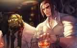 魔兽绘画：晚上一起到酒馆喝一杯