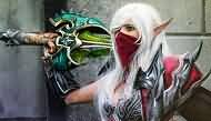 手持利刃的血精灵盗贼COSPLAY