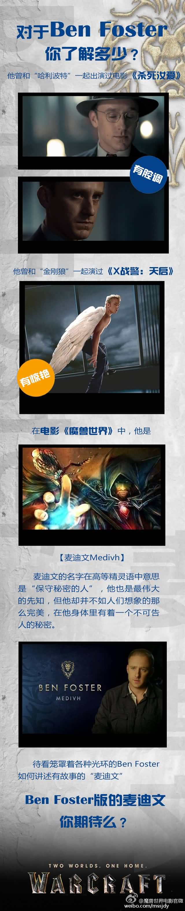 麦迪文和杜隆坦 魔兽电影演员大起底(2)