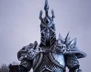 魔兽玩家COS：冰天雪地中的巫妖王