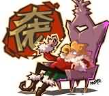 绘画：潇洒度日的酒老板
