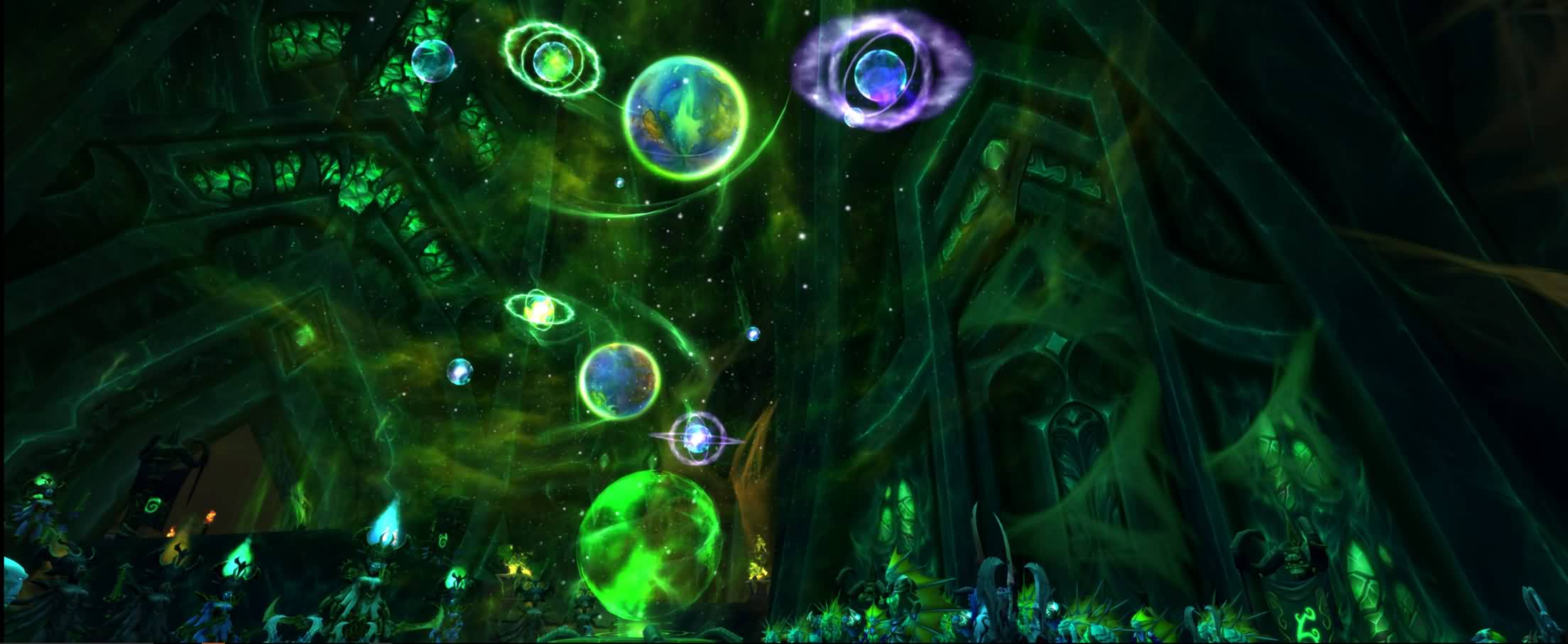 燃烧军团的歼星舰队！居然有强大的武器的系统