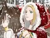 魔兽手绘：圣诞快乐冰雪女王吉安娜
