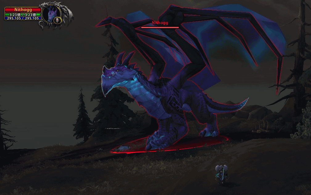 魔兽7.0的第一个世界boss风暴巨龙Nithogg预览