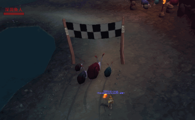 军团再临小彩蛋:至高岭蜗牛比赛小游戏