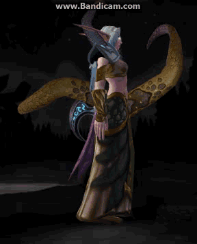 WOW7.0暗牧虚空形态新特效,各种触手Play