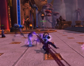 WOW7.0暗牧虚空形态新特效,各种触手Play