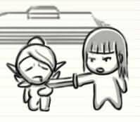 纳兜原创漫画：彼此互相伤害的黑白骑士