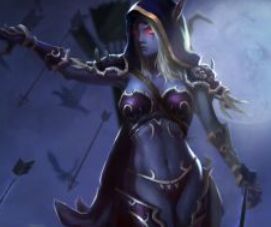 魔兽绘画:希尔瓦娜斯丶风行者