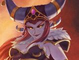 魔兽玩家绘骚骚的红龙后