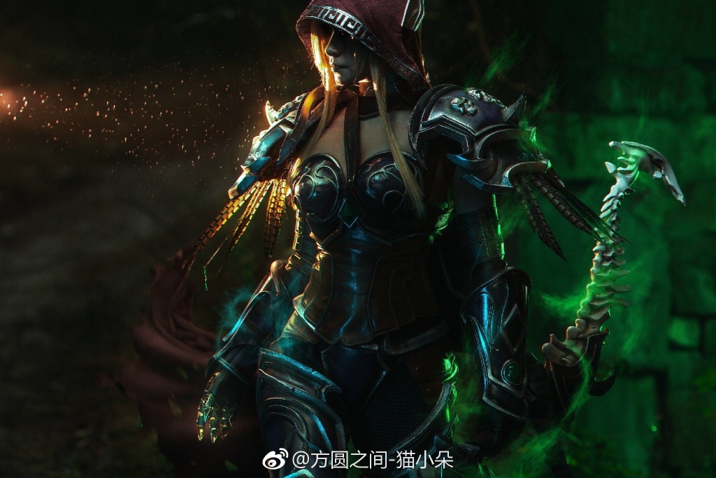 中国玩家帅气COSPLAY希尔瓦娜斯